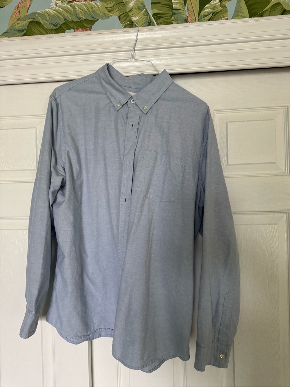 GAP Light Blue Button-Down Dress Shirt